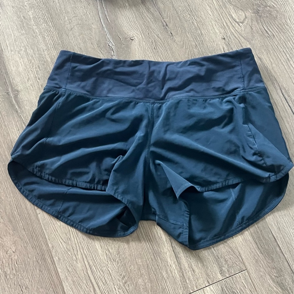 Lululemon Speed-up 2.5 Inch Navy Short